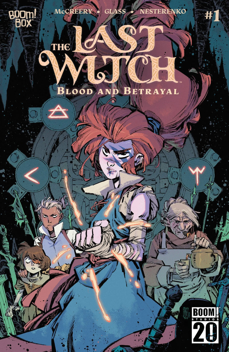 Comic book cover for The Last Witch Blood & Betrayal #1 B Variant Dressed Corona