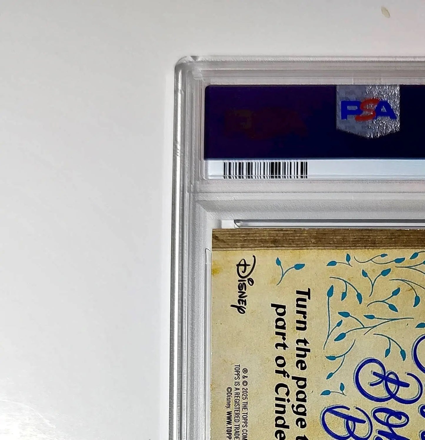The magic words make a new dress! 2025 Topps Disney #C75-13 PSA 9 - Non-Sports Card Single