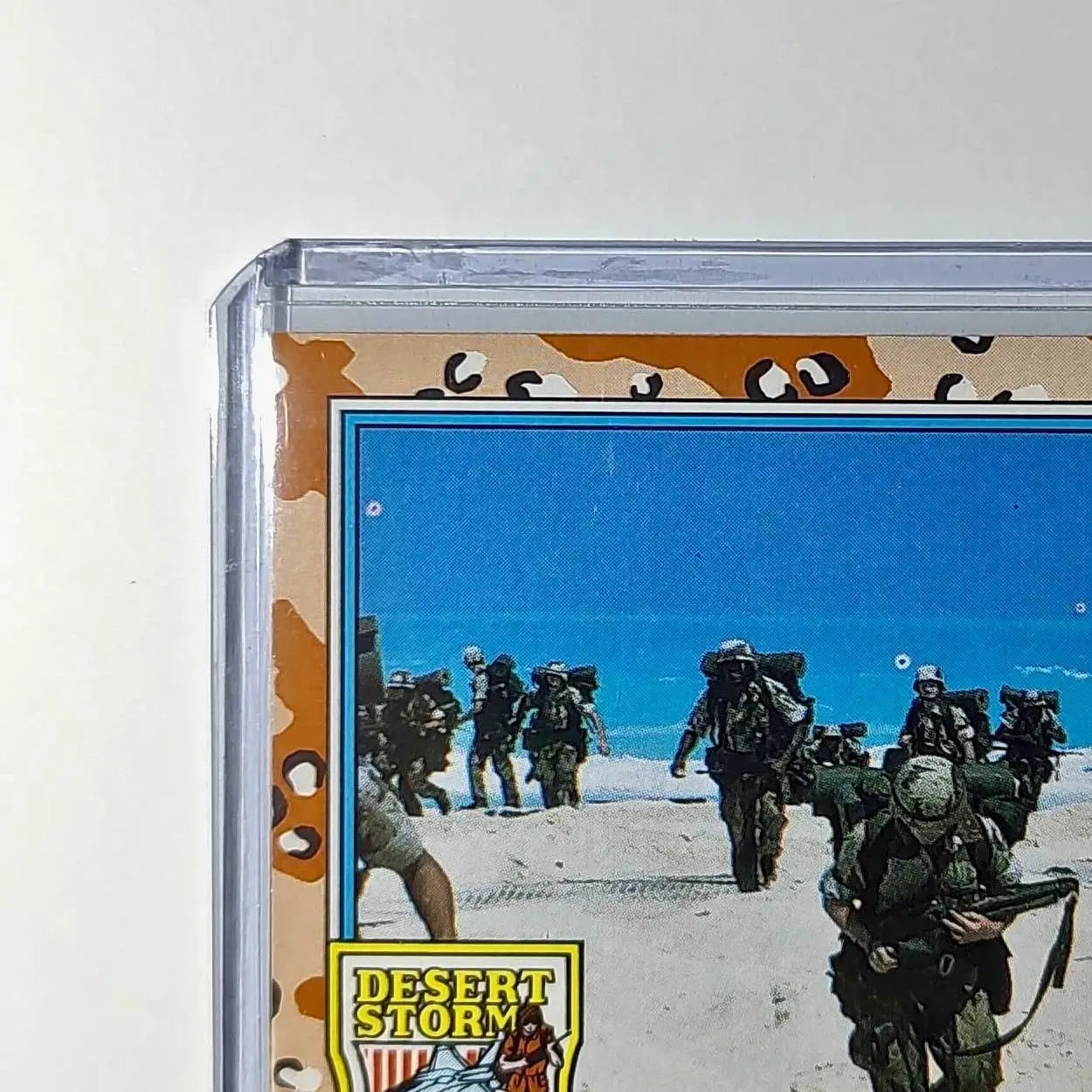 The Marines Land 1991 Topps Desert Storm #151 Card - Non-Sports Card Single