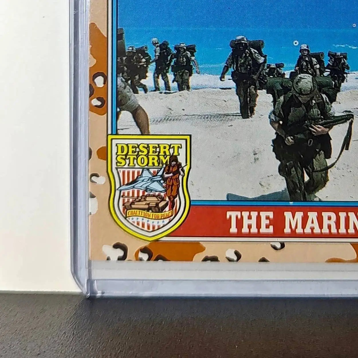 The Marines Land 1991 Topps Desert Storm #151 Card - Non-Sports Card Single