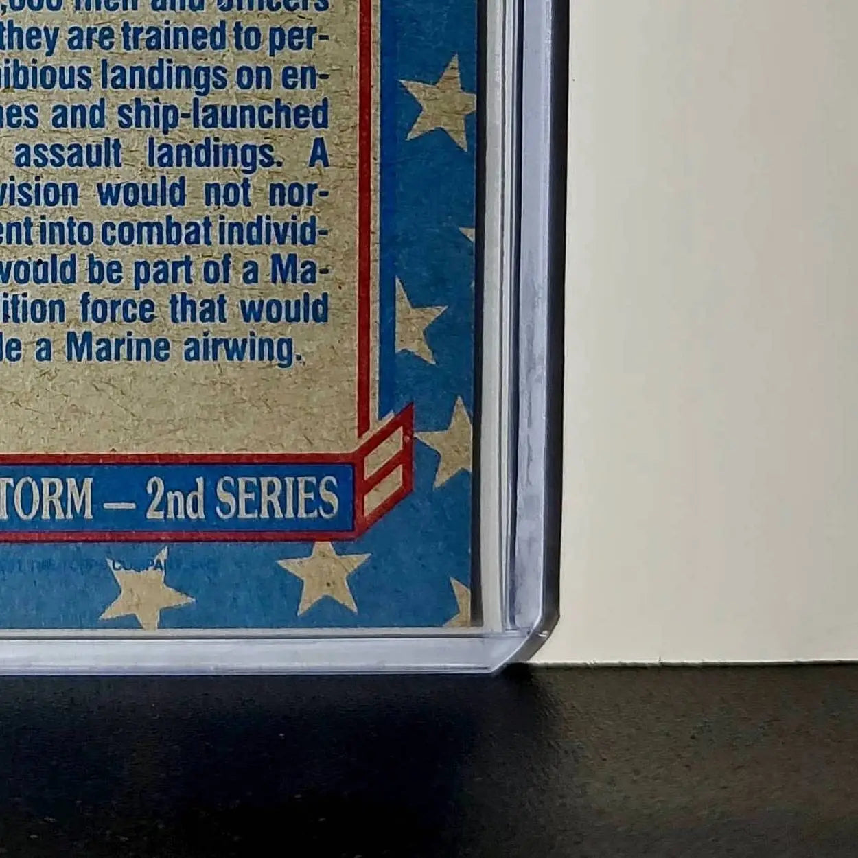 The Marines Land 1991 Topps Desert Storm #151 Card - Non-Sports Card Single