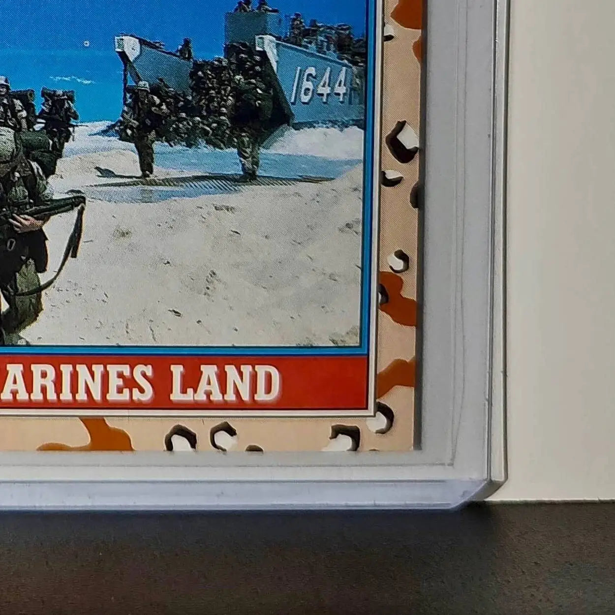 The Marines Land 1991 Topps Desert Storm #151 Card - Non-Sports Card Single