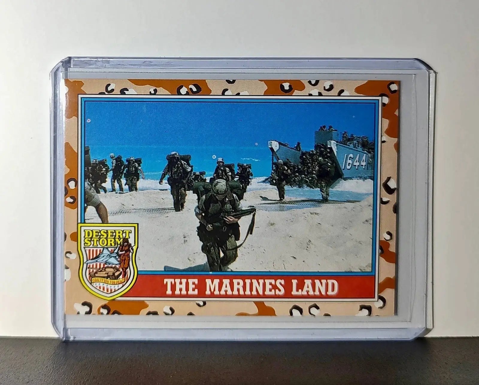 The Marines Land 1991 Topps Desert Storm #151 Card - Non-Sports Card Single