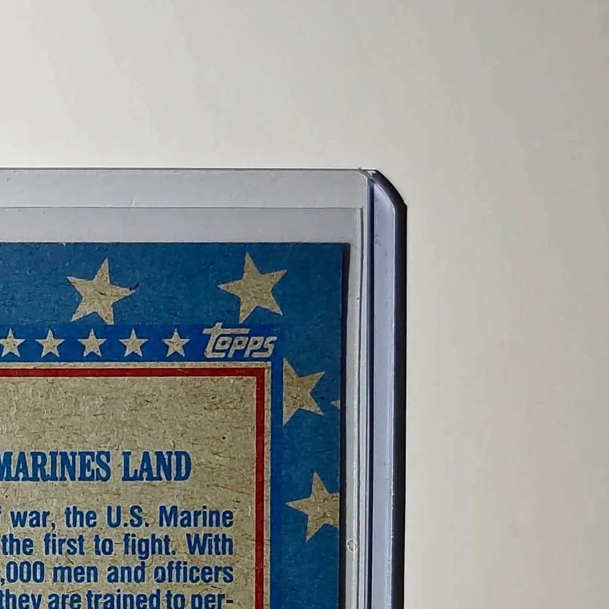 The Marines Land 1991 Topps Desert Storm #151 Card - Non-Sports Card Single