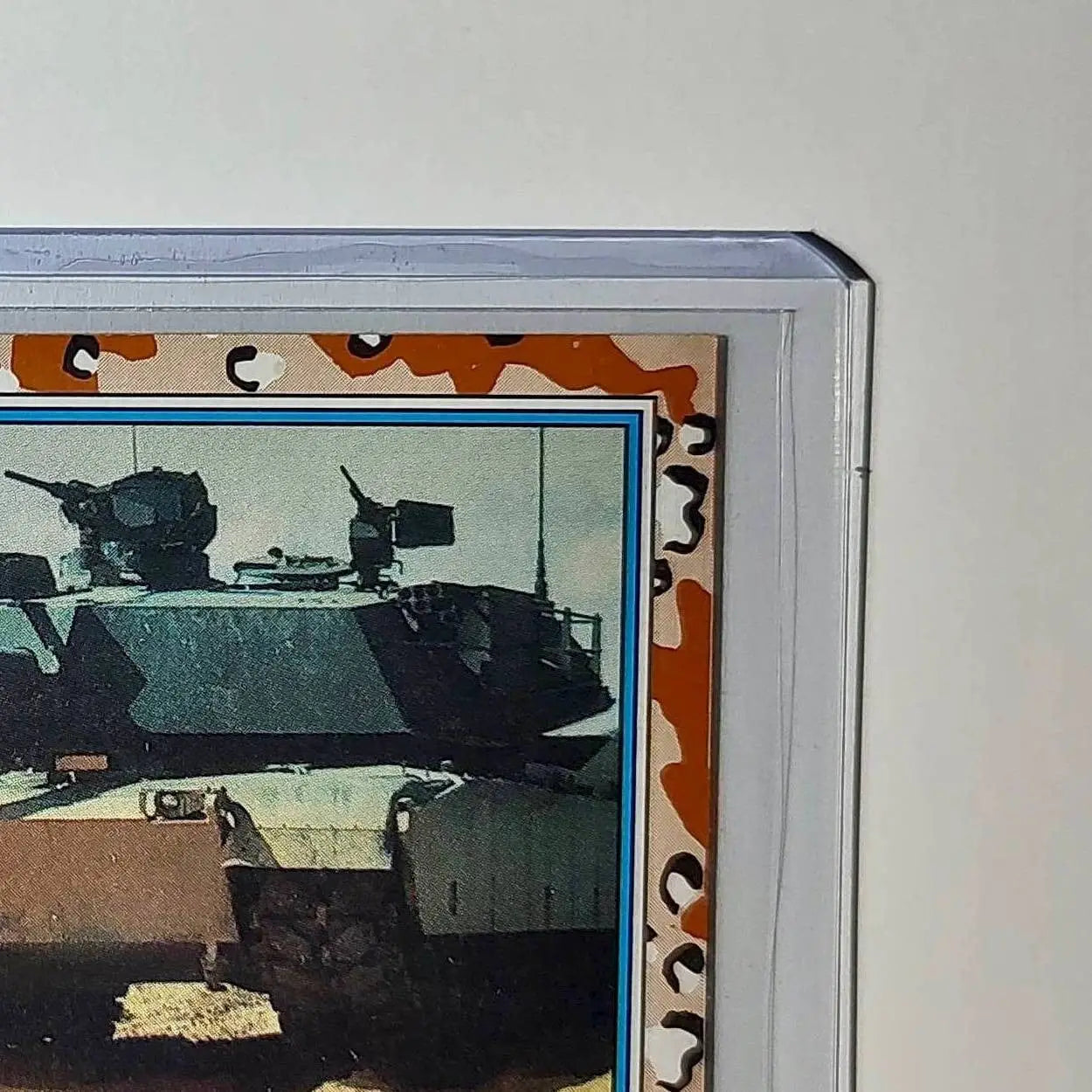 The Mighty M1A1 Abrams 1991 Topps Desert Storm #97 Card