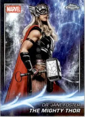 The Mighty Thor - 2025 Topps Chrome Marvel Studios - #135 - Non_sport - Non-Sports Card Single