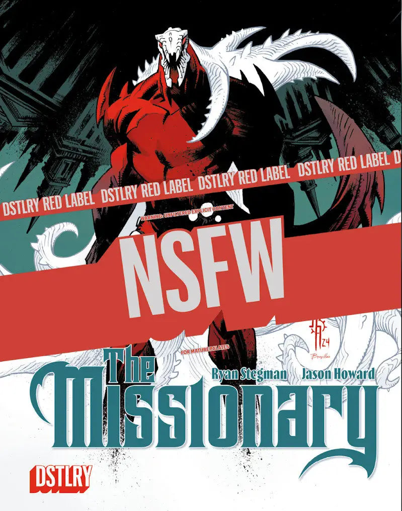 The Missionary #3 Cover F Red Label Howard Variant Polybagged - Back Issues