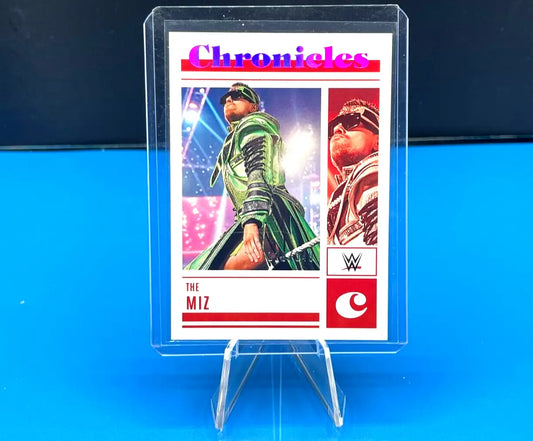The Miz -2023 Panini Chronicles WWE- PINK PARALLEL -#128/349 - Wrestling Card Single