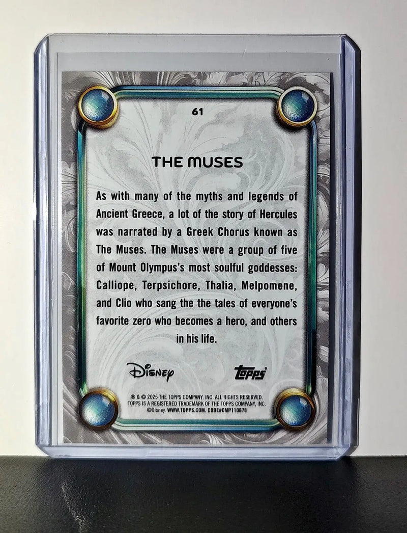 The Muses 2025 Topps Disney Wonder #61 Card Hercules