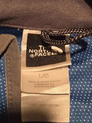 The North Face Vest Womens L Light Blue WindWall Fleece Full Zip Pockets Outdoor - Apparel