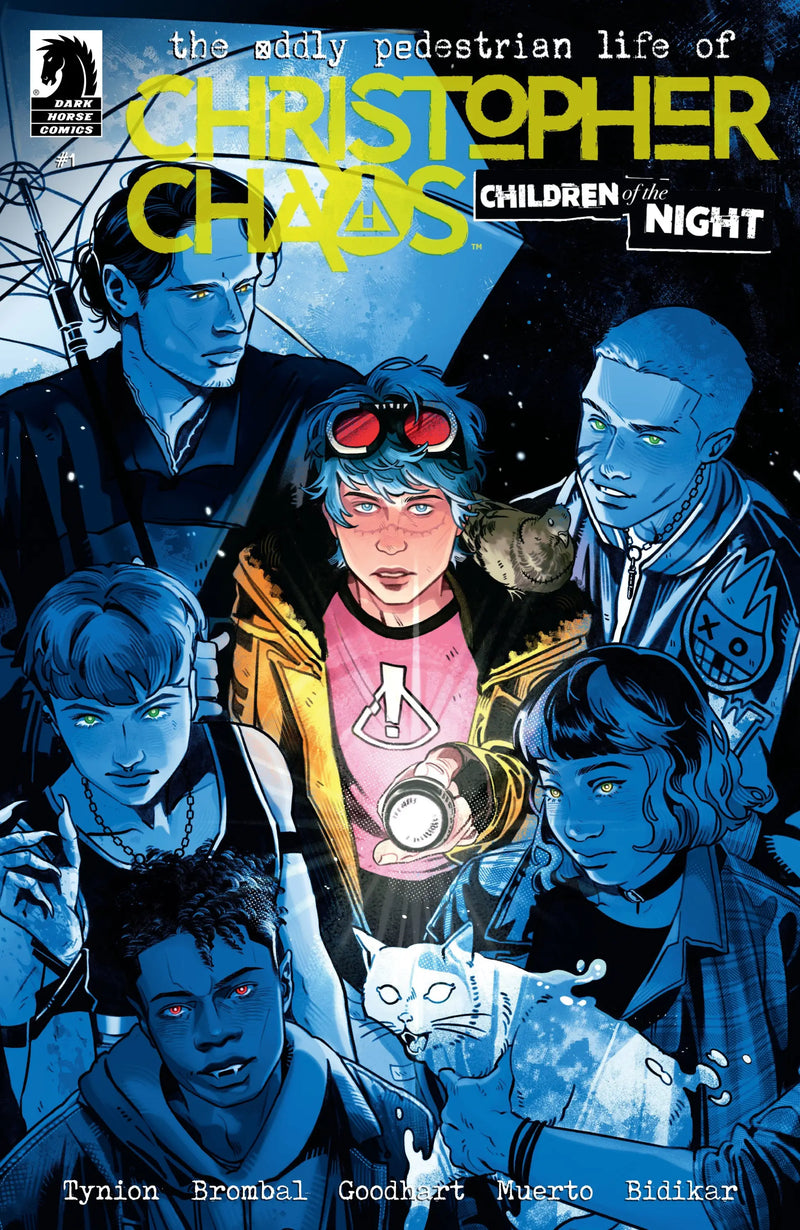 Comic book cover of Christopher Chaos The Oddly Pedestrian Life Of Christopher Chaos No1