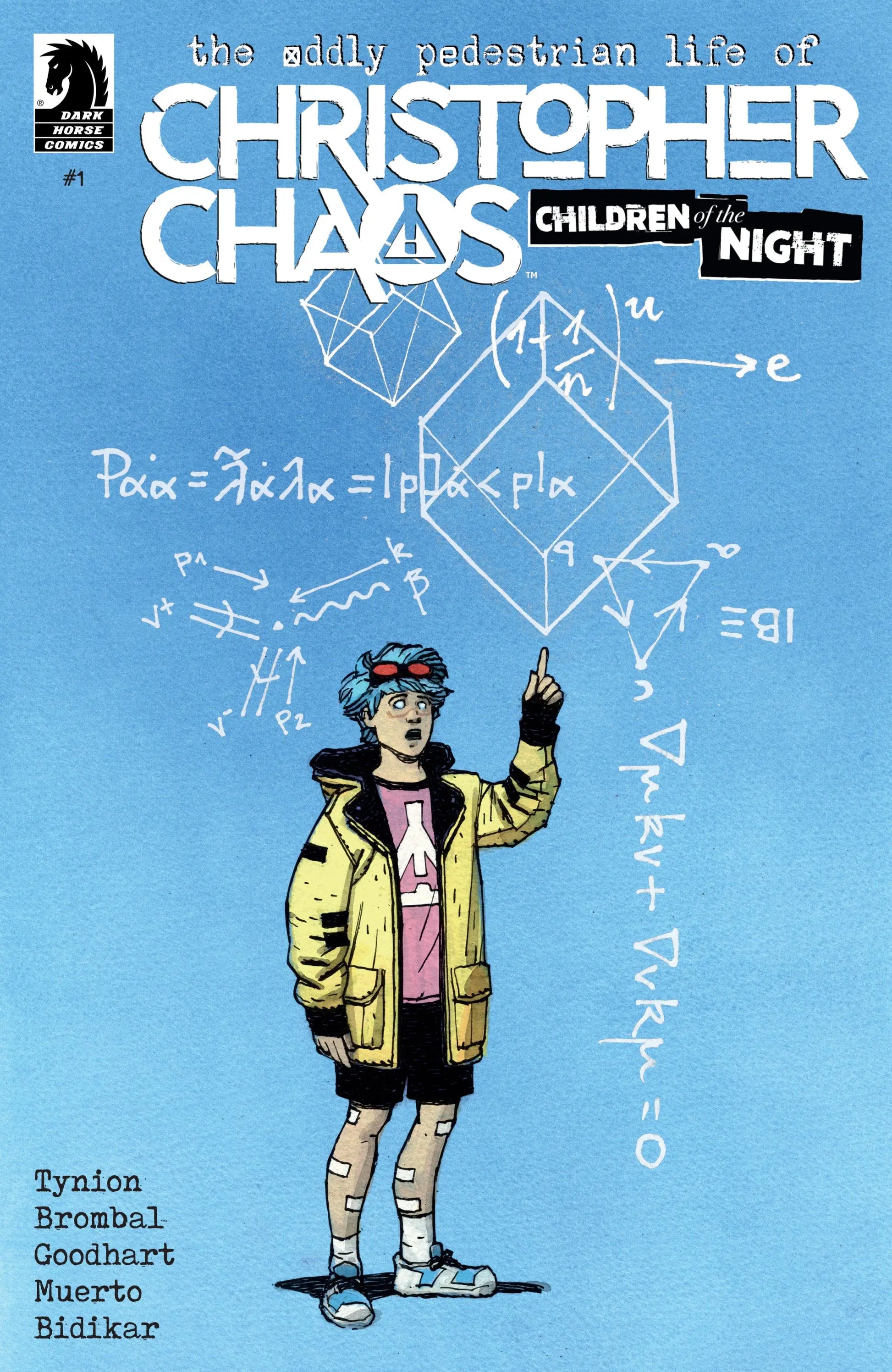 Comic book cover of Christopher Chaos in the Oddly Pedestrian Life series