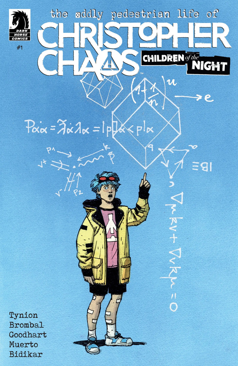 Comic book cover of Christopher Chaos in the Oddly Pedestrian Life series