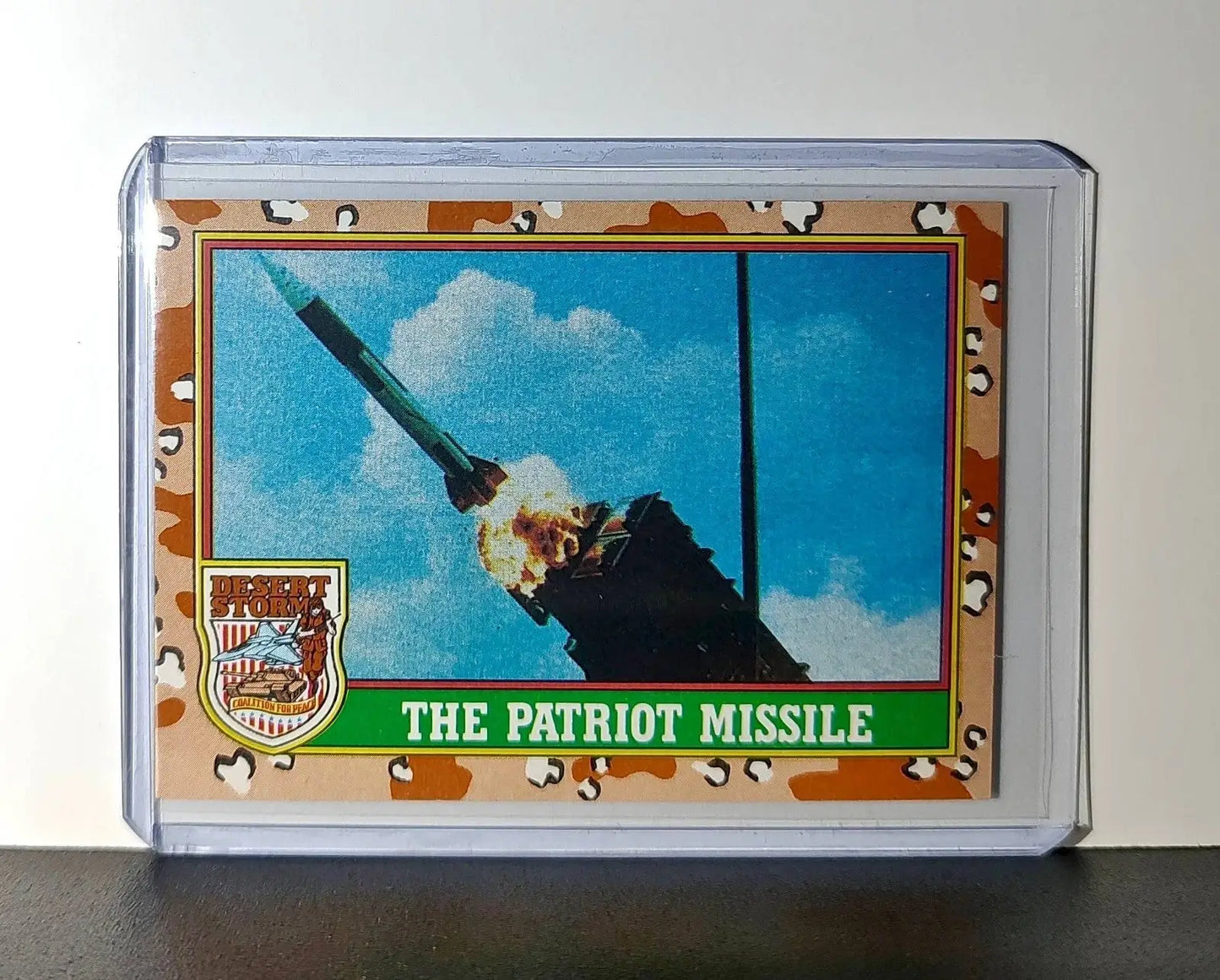 The Patriot Missile 1991 Topps Desert Storm #48 Card - Non-Sports Card Single