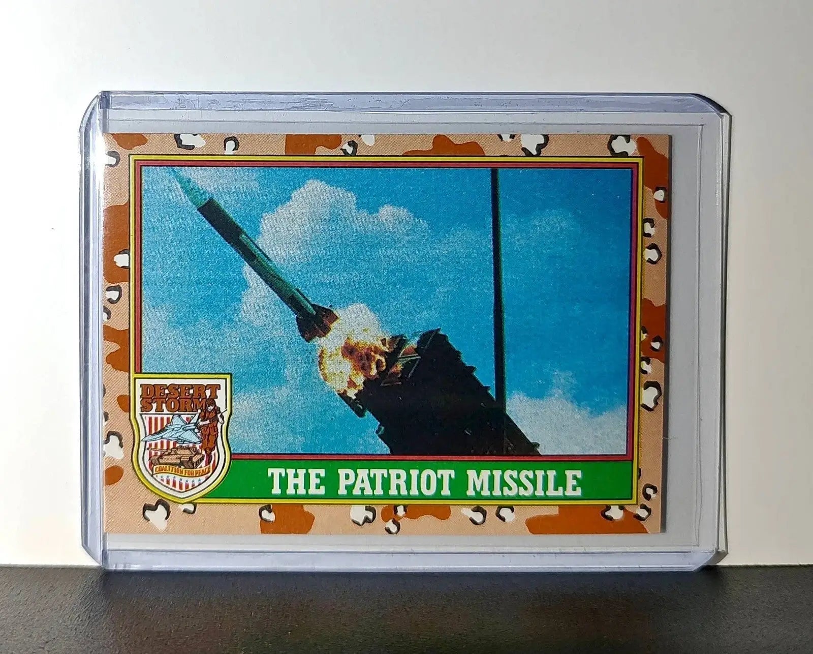 The Patriot Missile 1991 Topps Desert Storm #48 Card - Non-Sports Card Single
