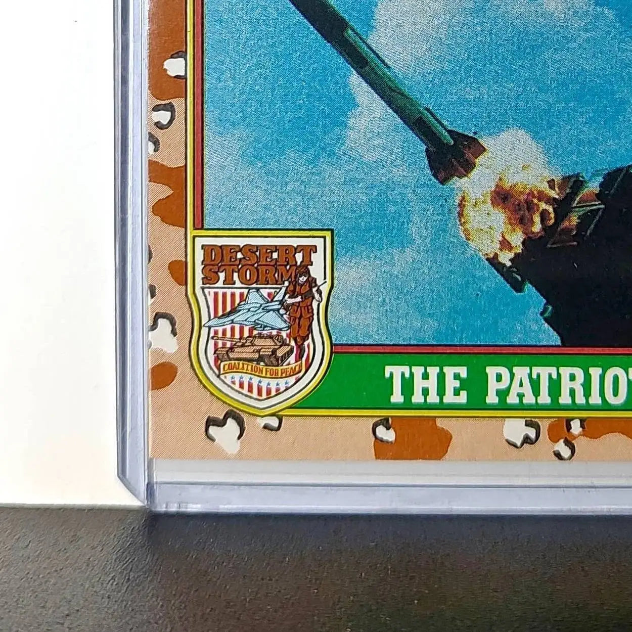 The Patriot Missile 1991 Topps Desert Storm #48 Card - Non-Sports Card Single