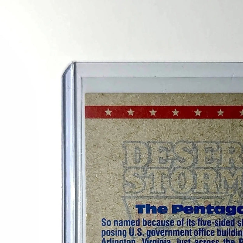 The Pentagon 1991 Topps Desert Storm #87 Card