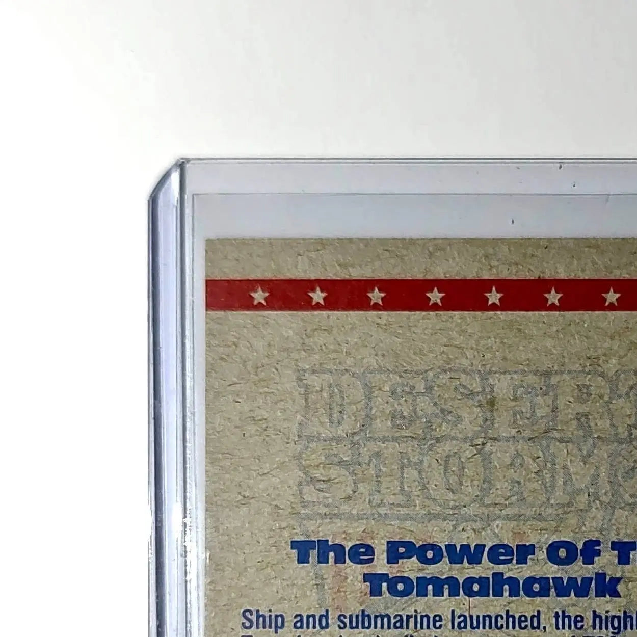 The Power of the Tomahawk 1991 Topps Desert Storm #46 Card