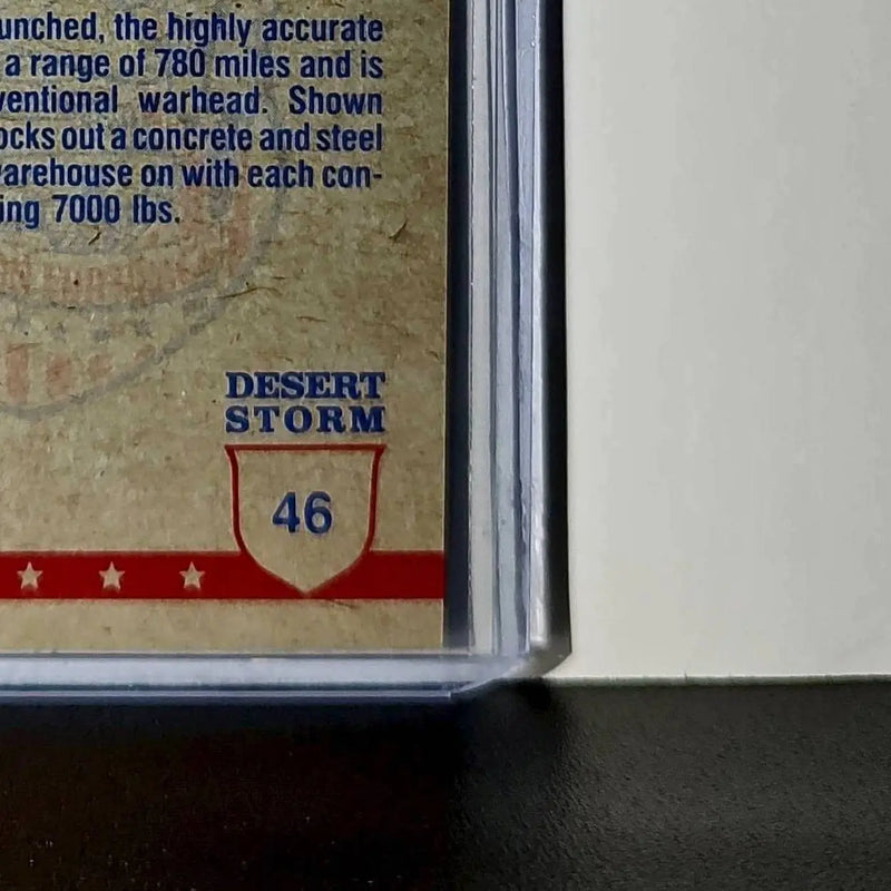 The Power of the Tomahawk 1991 Topps Desert Storm #46 Card