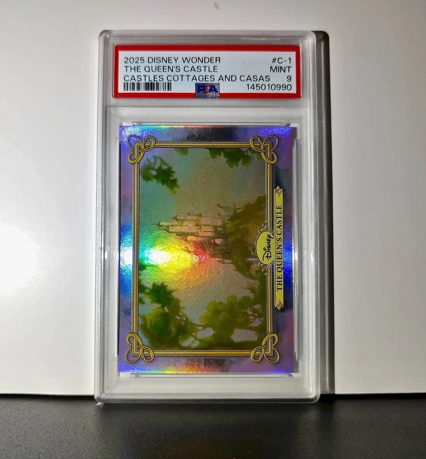 The Queen’s Castle 2025 Topps Disney #C-1 Card PSA 9 - Non-Sports Card Single