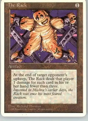 The Rack - Fourth Edition - 370 - LP Magic: The Gathering - Magic Card Single