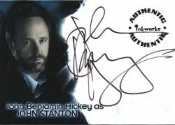 Autographed photograph of John Benjamin Hickey on The Seeker Autograph Card