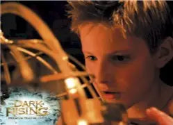 Ornate brass astrolabe on The Seeker The Dark is Rising San Diego Exclusive Promo Card