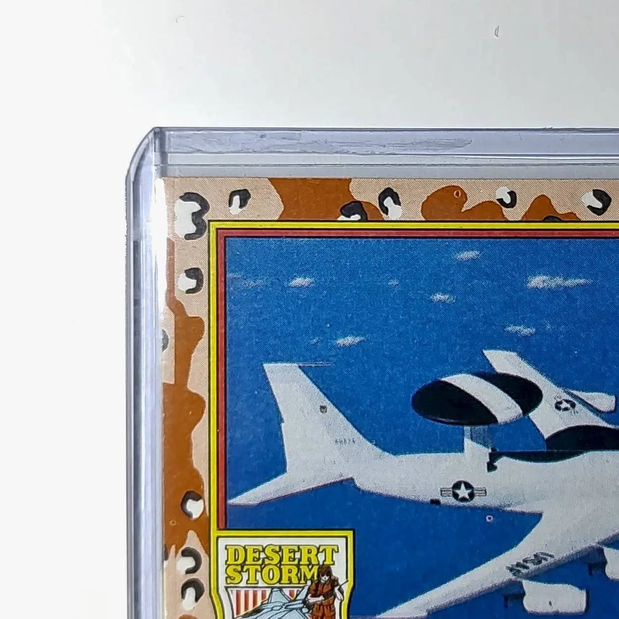 The Sentry – An E-3A AWACS 1991 Topps Desert Storm #33 Card - Non-Sports Card Single