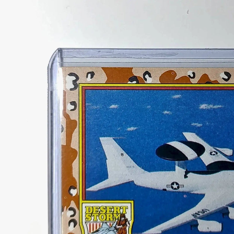 The Sentry – An E-3A AWACS 1991 Topps Desert Storm #33 Card - Non-Sports Card Single