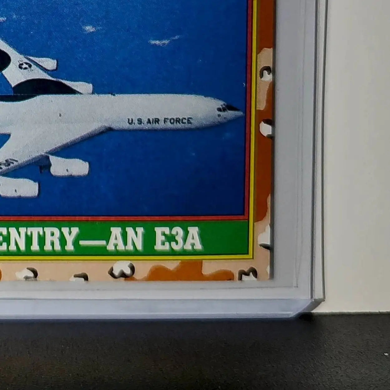 The Sentry – An E-3A AWACS 1991 Topps Desert Storm #33 Card - Non-Sports Card Single