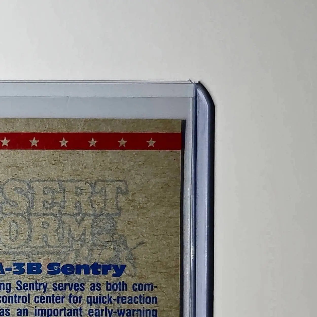 The Sentry – An E-3A AWACS 1991 Topps Desert Storm #33 Card - Non-Sports Card Single
