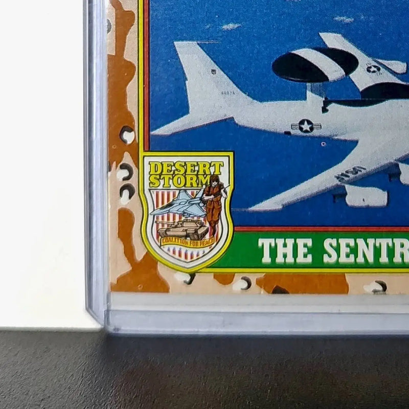The Sentry – An E-3A AWACS 1991 Topps Desert Storm #33 Card - Non-Sports Card Single