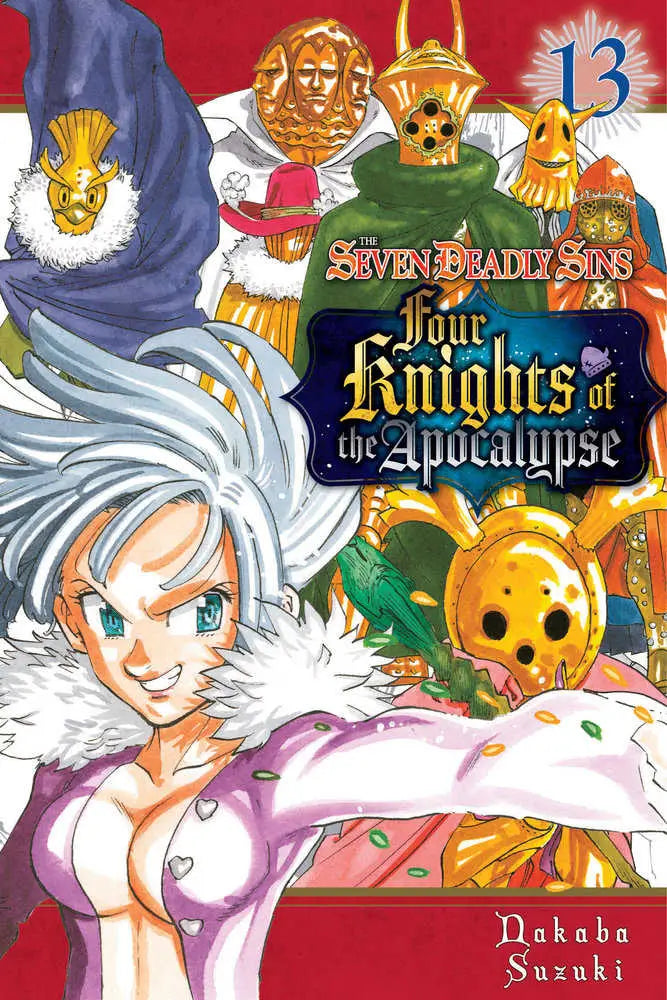 Manga cover art for The Seven Deadly Sins Four Knights of the Apocalypse 13