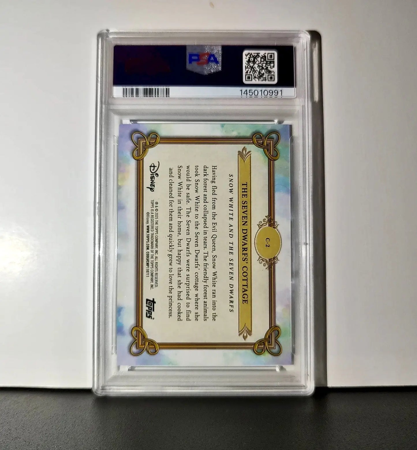 The Seven Dwarfs’ Cottage 2025 Topps Disney #C-2 Card PSA 10 - Non-Sports Card Single