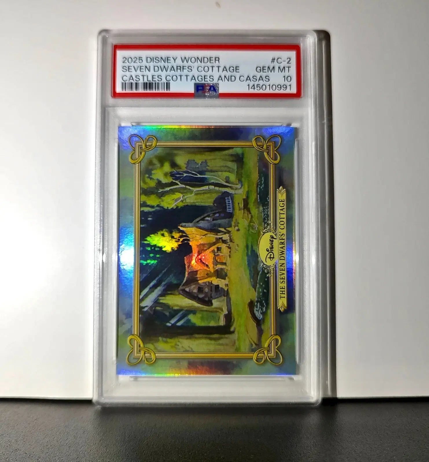 The Seven Dwarfs’ Cottage 2025 Topps Disney #C-2 Card PSA 10 - Non-Sports Card Single
