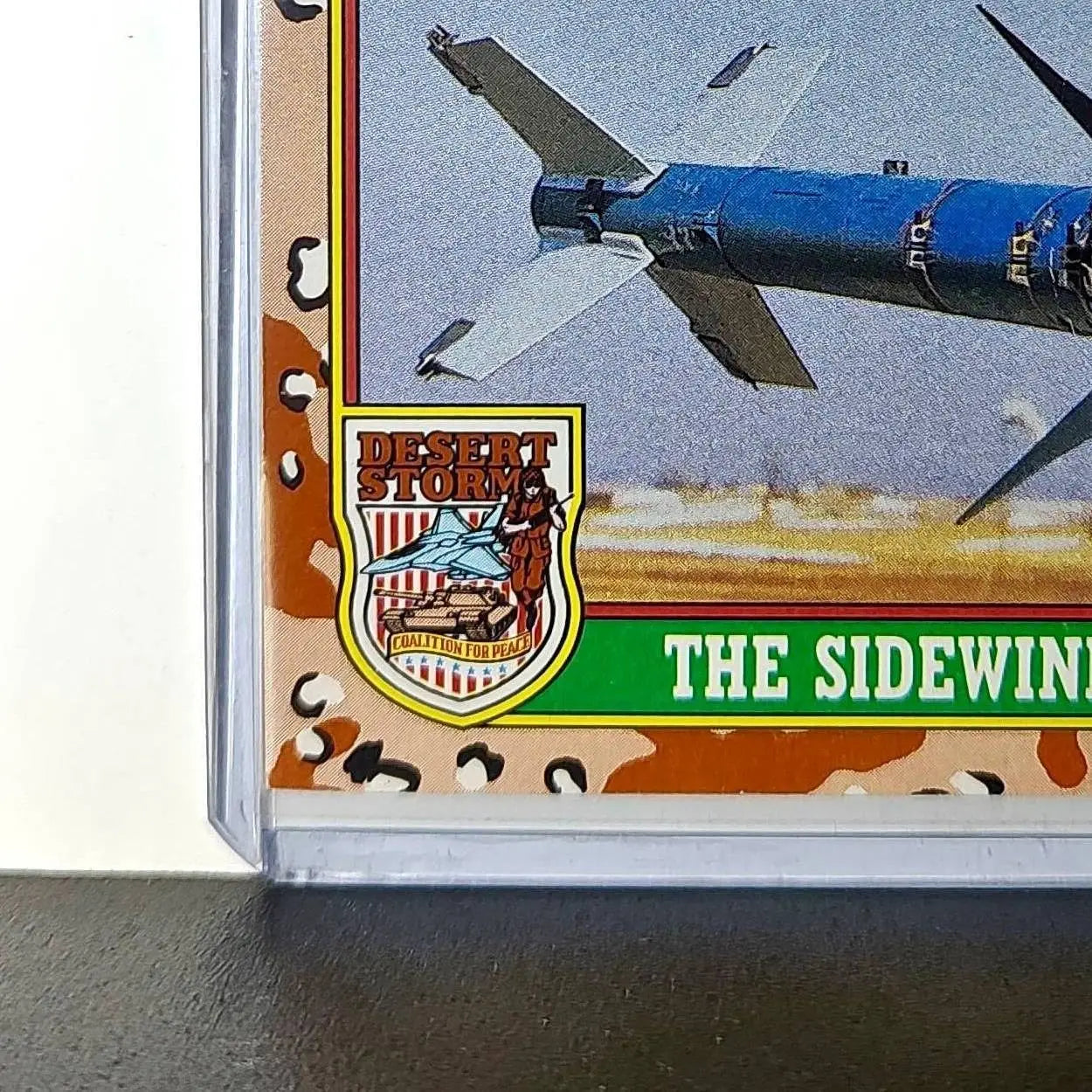 The Sidewinder Missile 1991 Topps Desert Storm #49 Card