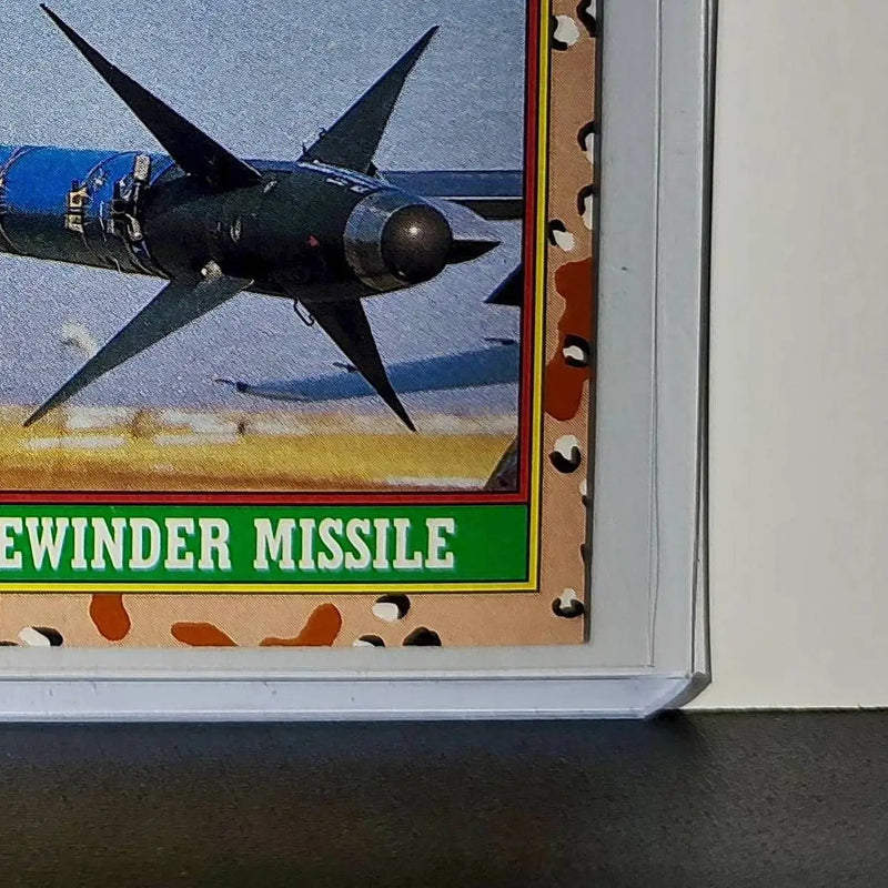 The Sidewinder Missile 1991 Topps Desert Storm #49 Card