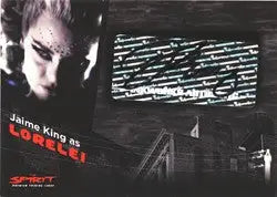 Promotional poster of Jaime King as Goldie for The Spirit Movie Autograph Card