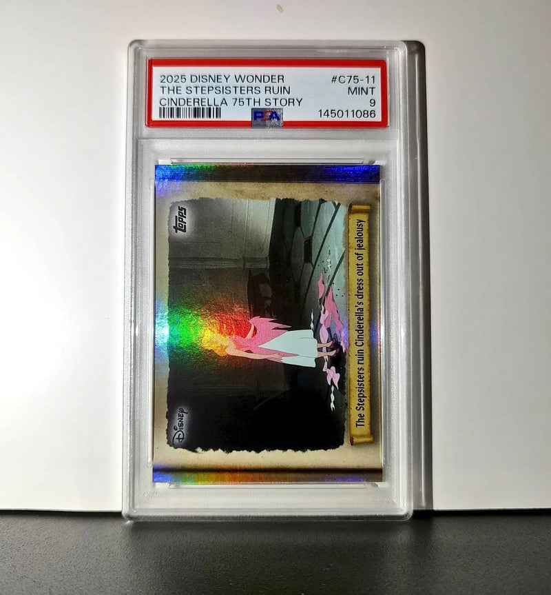 The Stepsisters ruin Cinderella’s dress 2025 Topps Disney #C75-11 PSA 9 - Non-Sports Card Single