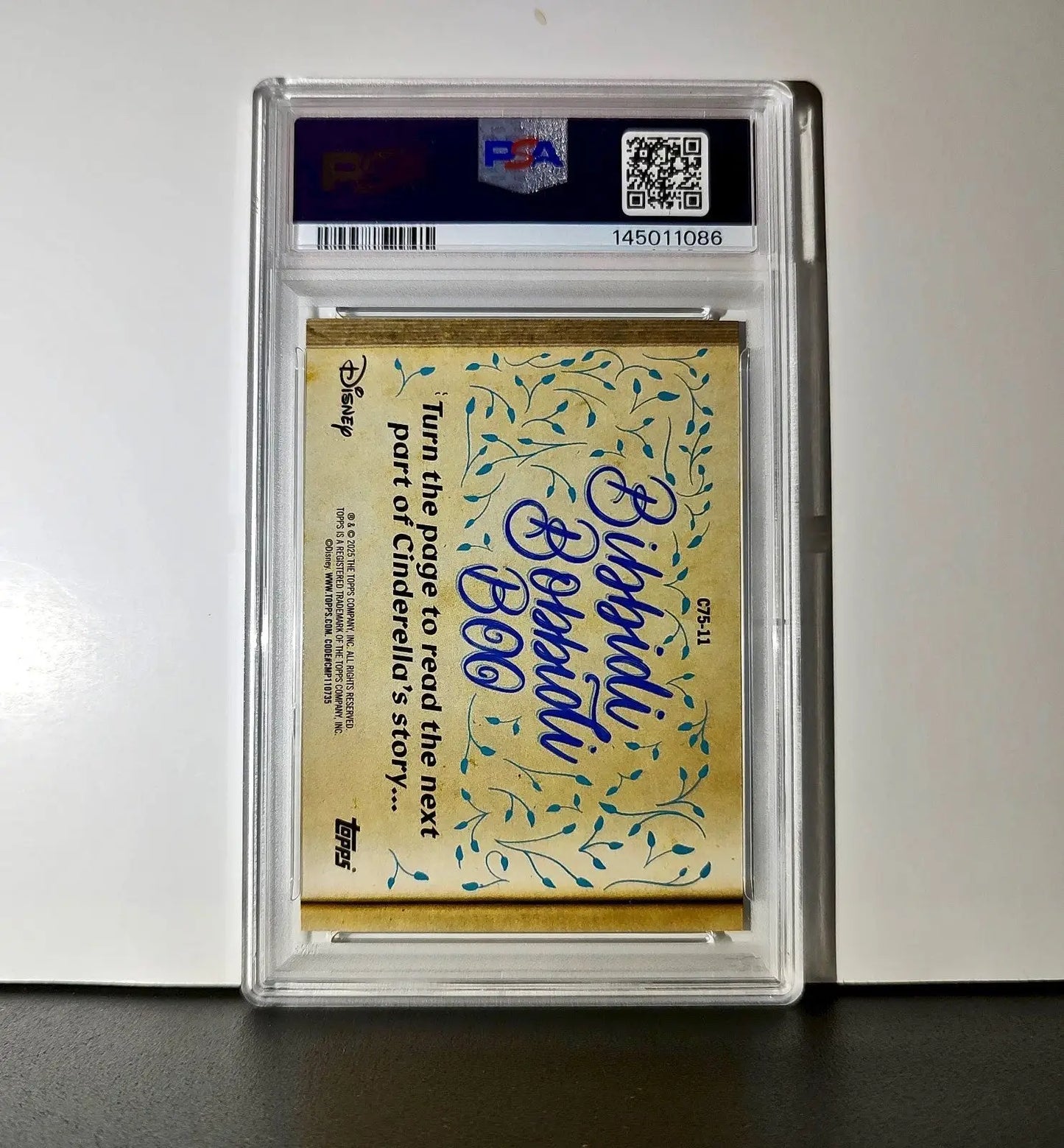 The Stepsisters ruin Cinderella’s dress 2025 Topps Disney #C75-11 PSA 9 - Non-Sports Card Single