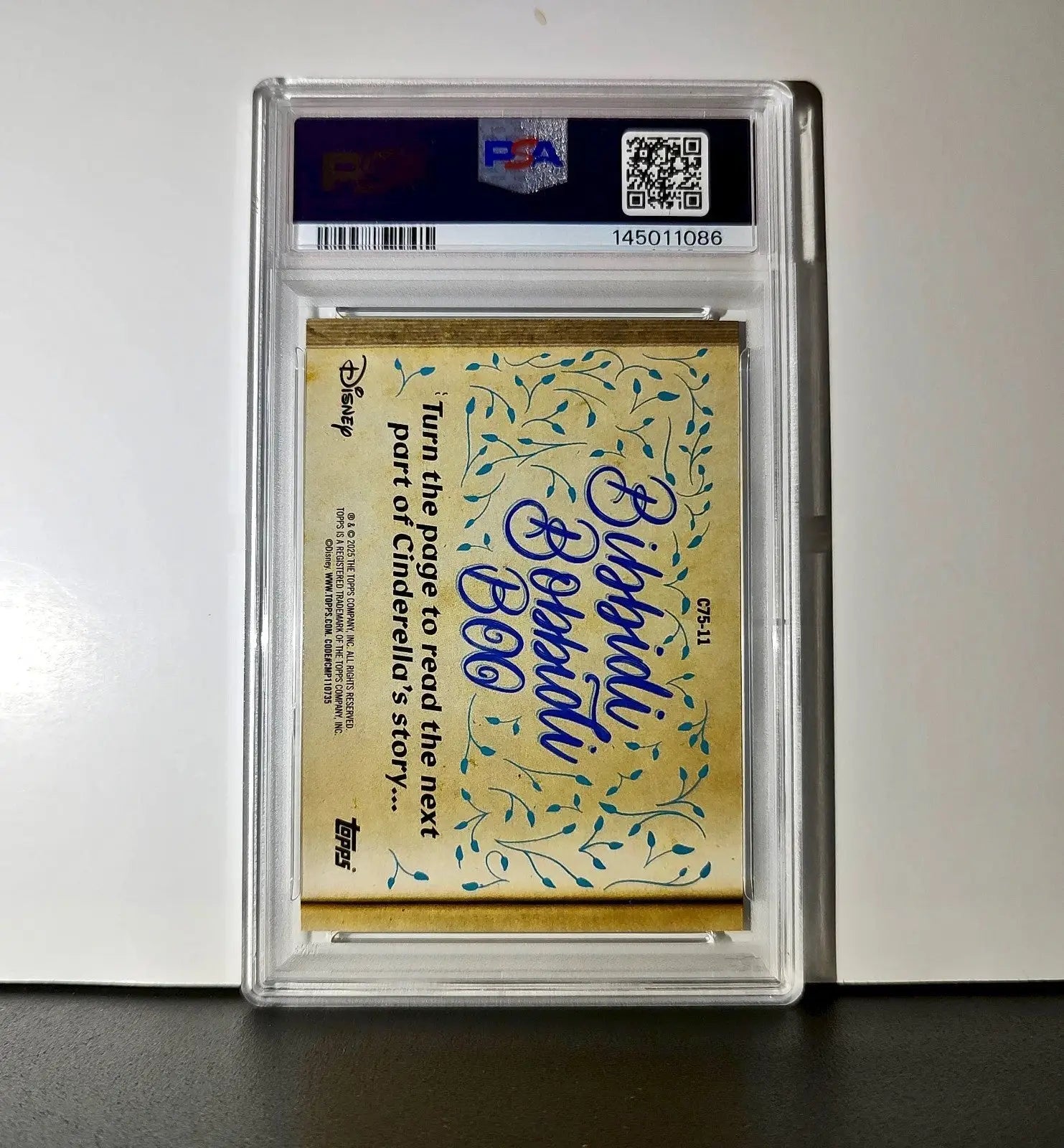 The Stepsisters ruin Cinderella’s dress 2025 Topps Disney #C75-11 PSA 9 - Non-Sports Card Single