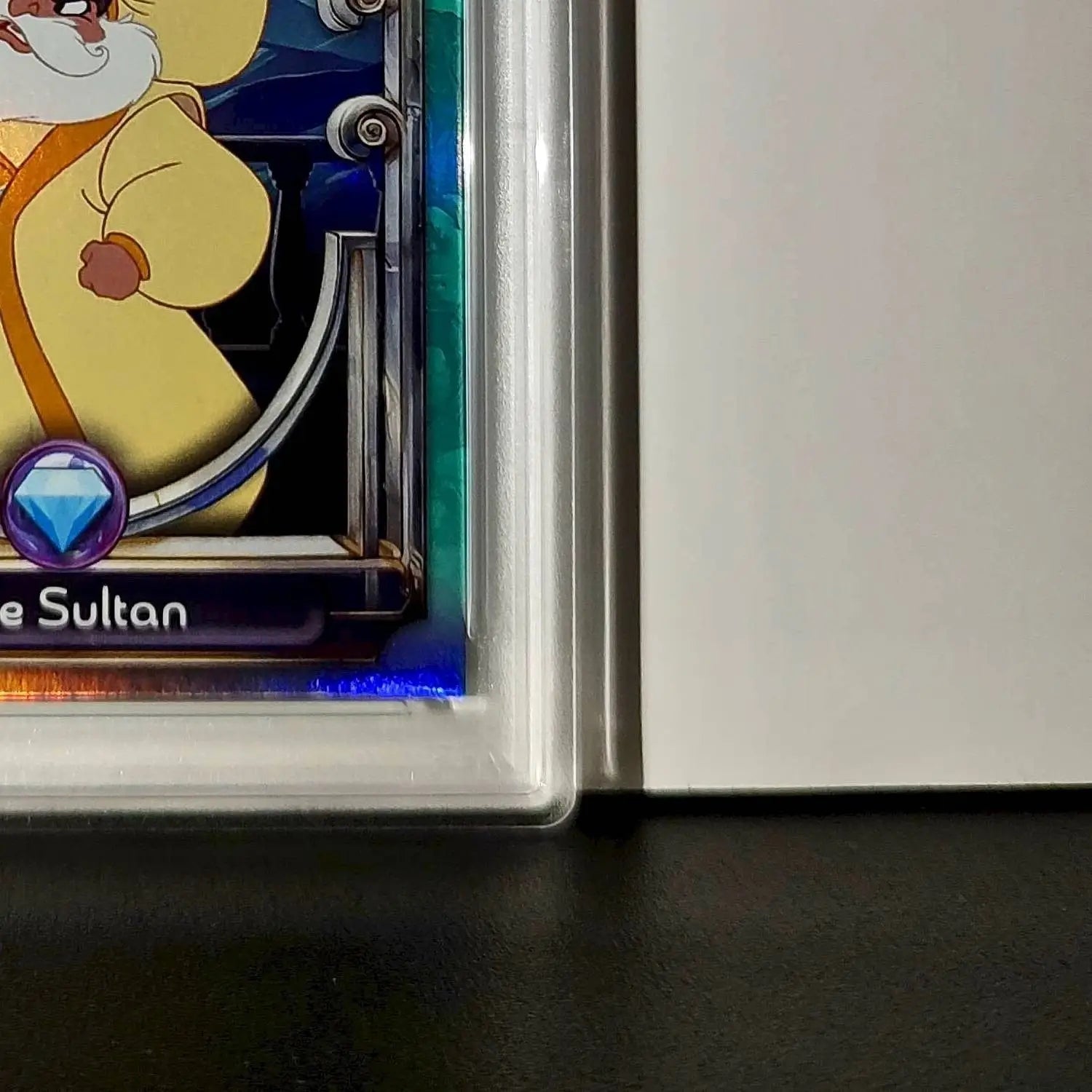 The Sultan 2025 Topps Disney Wonder #132 Diamond Card Alladin PSA 8 - Non-Sports Card Single