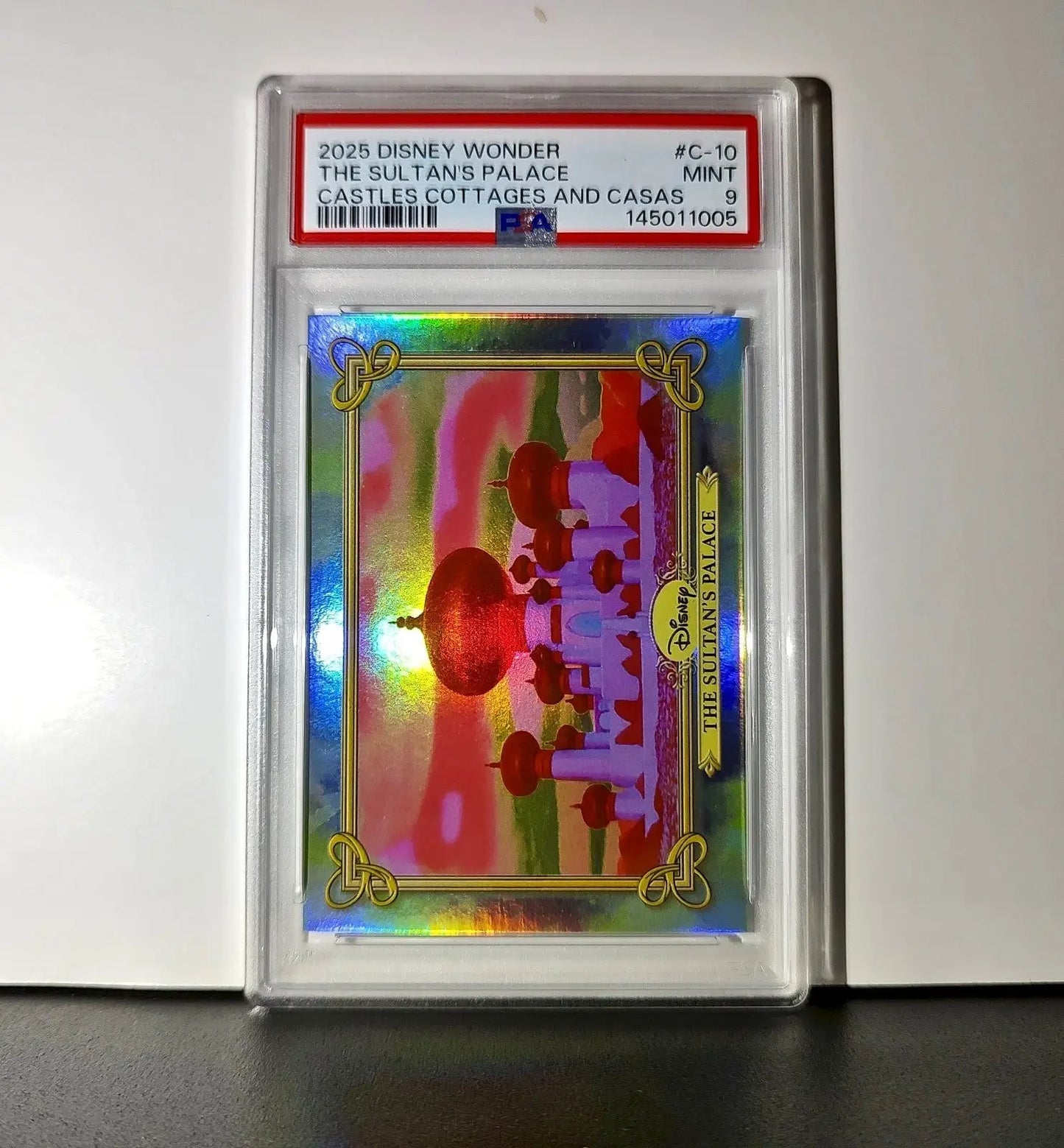 The Sultan’s Palace 2025 Topps Disney #C-10 Card Aladdin PSA 9 - Non-Sports Card Single