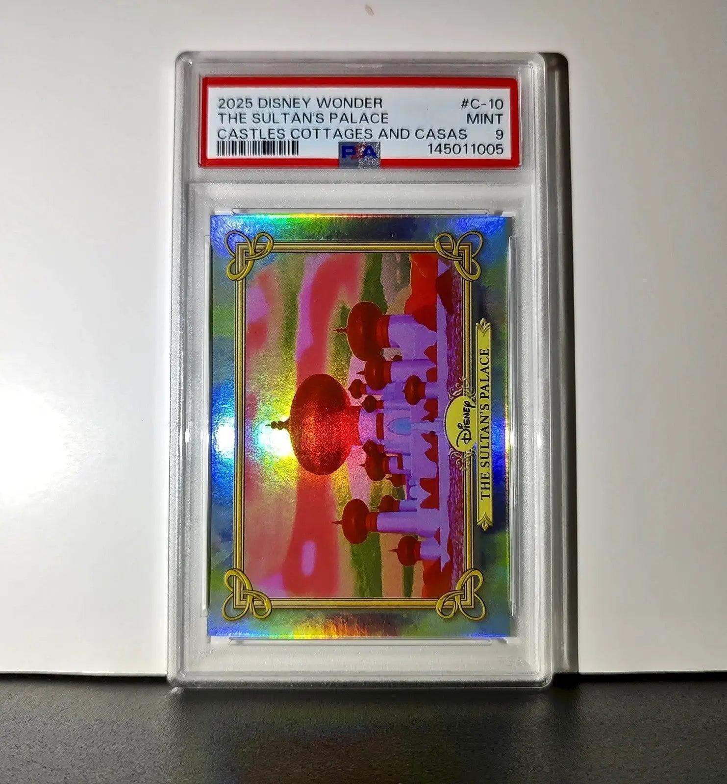 The Sultan’s Palace 2025 Topps Disney #C-10 Card Aladdin PSA 9 - Non-Sports Card Single
