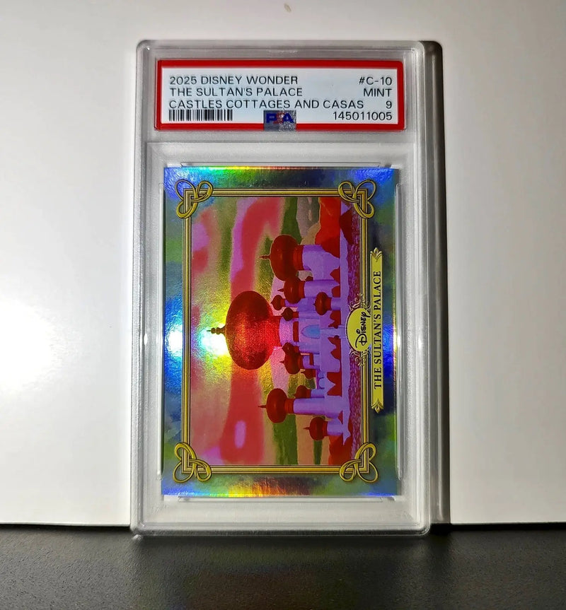 The Sultan’s Palace 2025 Topps Disney #C-10 Card Aladdin PSA 9 - Non-Sports Card Single