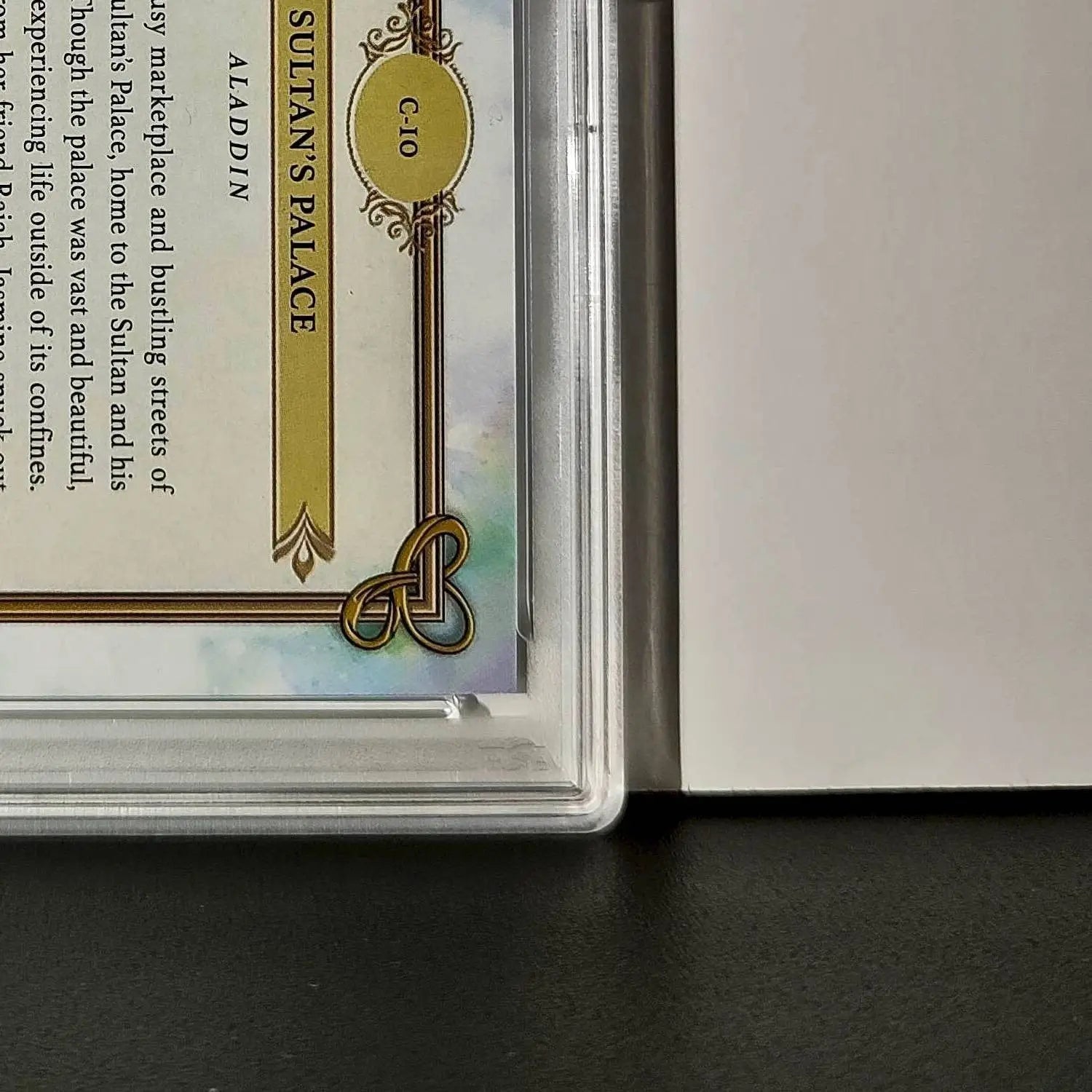 The Sultan’s Palace 2025 Topps Disney #C-10 Card Aladdin PSA 9 - Non-Sports Card Single