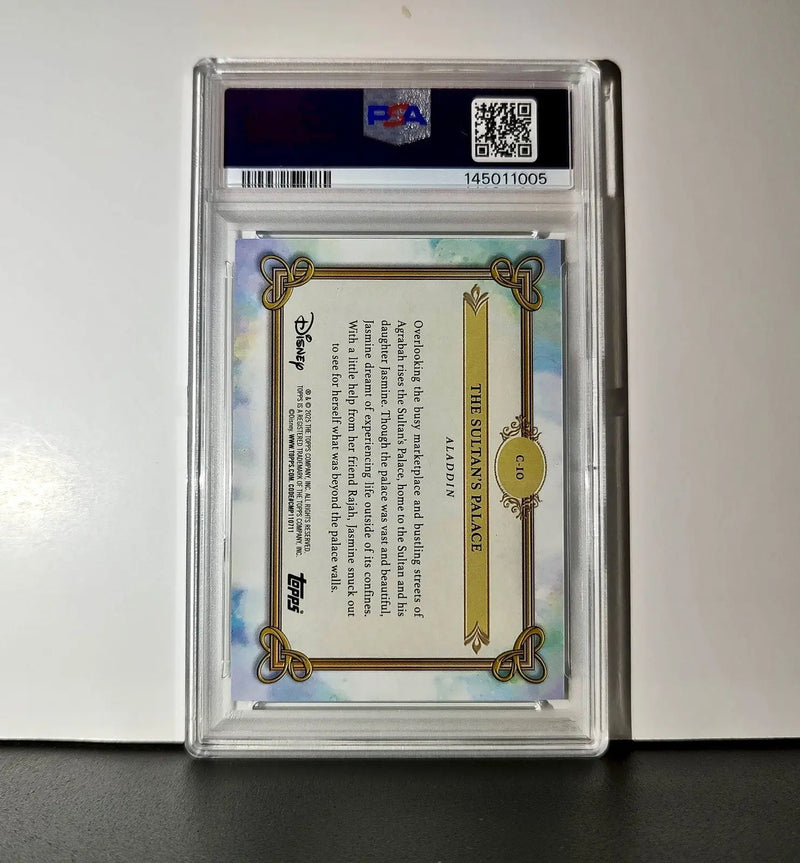The Sultan’s Palace 2025 Topps Disney #C-10 Card Aladdin PSA 9 - Non-Sports Card Single