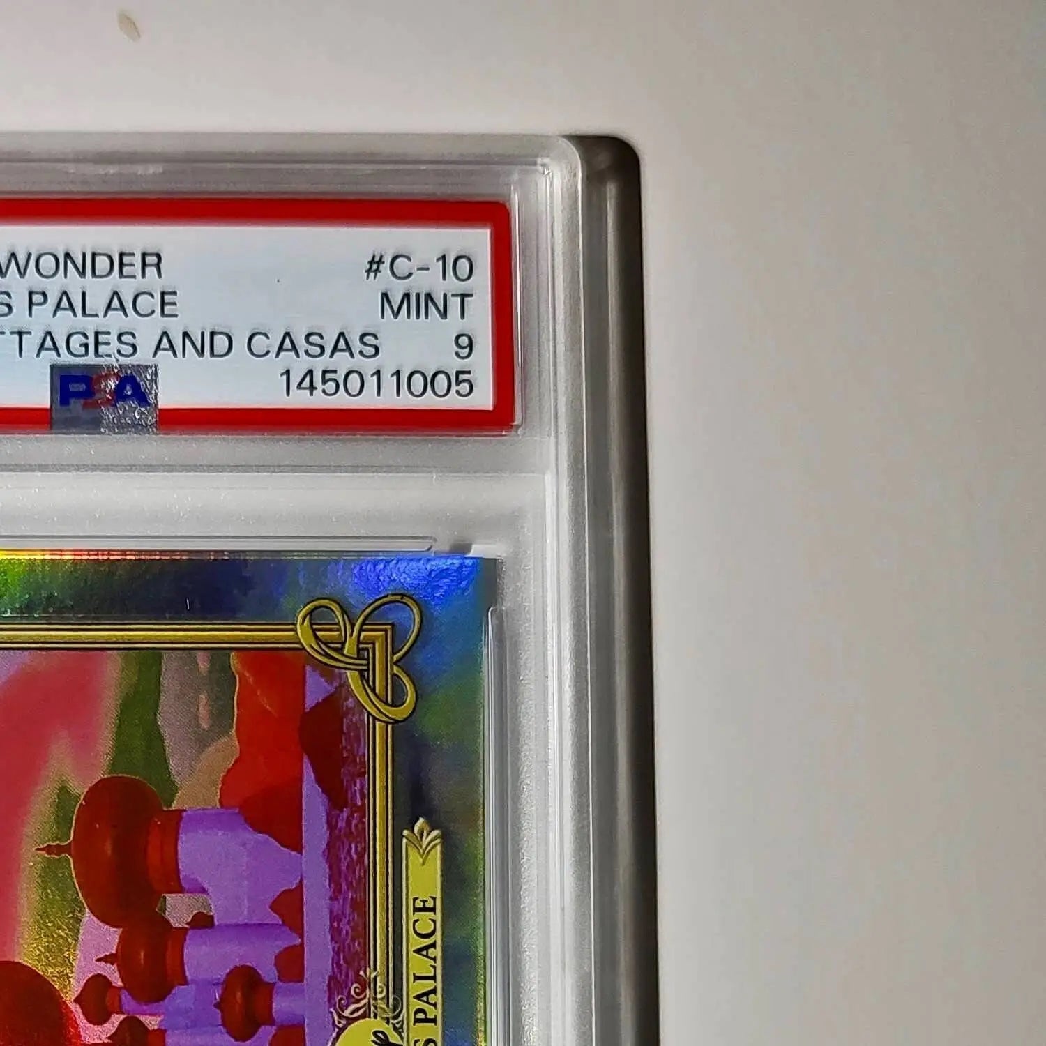 The Sultan’s Palace 2025 Topps Disney #C-10 Card Aladdin PSA 9 - Non-Sports Card Single