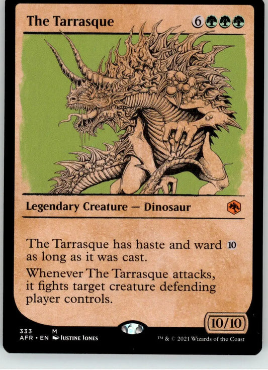 The Tarrasque (Showcase) - Adventures in the Forgotten Realms - 333 - NM Magic - Magic Card Single