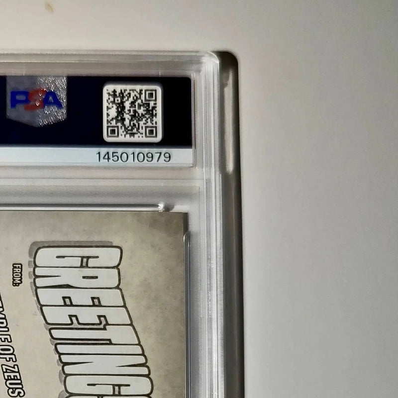 The Temple of Zeus 2025 Topps Disney #GF-22 Greetings From Card Hercules PSA 6 - Non-Sports Card Single